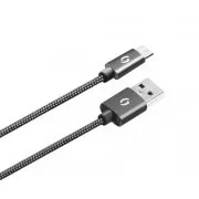 ALIGATOR PREMIUM 2A kabel, Micro USB 50 cm, črn