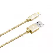 ALIGATOR PREMIUM 2A kabel, Lightning 2 m, zlati