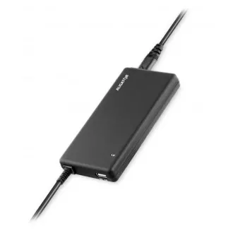 Univerzalni adapter za prenosne računalnike s 16 zamenljivimi priključki in USB, 90 W