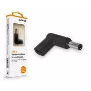 Napajalnik Aligator USB-C 5,5 x 2,1 mm za prenosnike Acer/Compaq/HP/Fujitsu/Toshiba