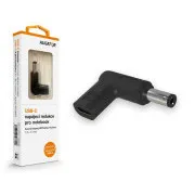 Napajalnik Aligator USB-C 5,5 x 2,1 mm za prenosnike Acer/Compaq/HP/Fujitsu/Toshiba