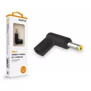Napajalnik Aligator USB-C 4,8*1,7 mm za prenosne računalnike Asus/Compaq/HP