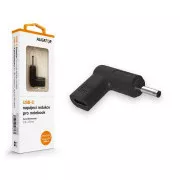 Napajalnik Aligator USB-C 3,0 x 1,0 mm za prenosnike Acer/Samsung
