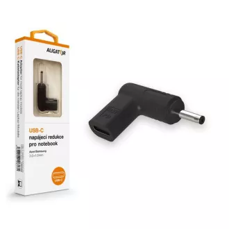 Napajalnik Aligator USB-C 3,0 x 1,0 mm za prenosnike Acer/Samsung