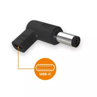 Napajalnik Aligator USB-C 7,4 x 5,0 mm za prenosne računalnike Dell