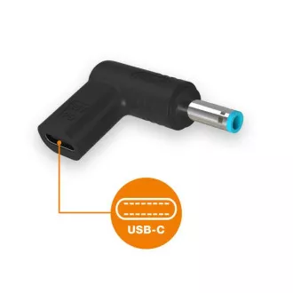 Napajalnik Aligator USB-C 4,5*3,0 mm za prenosne računalnike HP Napajalnik Aligator USB-C 4,5*3,0 mm za prenosne računalnike HP
