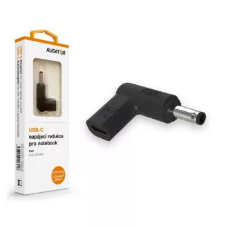 Napajalnik Aligator USB-C 4,5 x 3,0 mm za prenosne računalnike Dell Napajalnik Aligator USB-C 4,5 x 3,0 mm za prenosne računalnike Dell