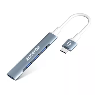 Aligatorsko vozlišče USB-C / 4x USB