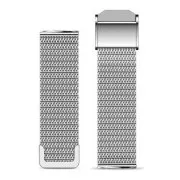 Nadomestni kovinski trak za uro Aligator Watch Grace 16 mm, srebrn