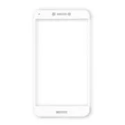 Aligatorsko zaščitno steklo GlassPrint iPhone 7/8/SE 2020 bela