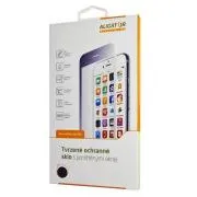 ALIGATOR Zaščitno kaljeno steklo PRINT črno, Huawei Y6 2019/Huawei Y6s/Honor 8A, lepilo za celoten zaslon