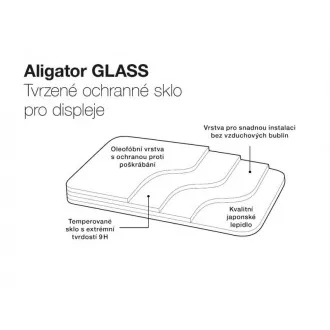 Aligator zaščitno steklo GLASS ULTRA Iphone 12 mini Aligator zaščitno steklo GLASS ULTRA Iphone 12 mini