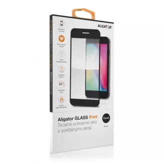Aligator zaščitno steklo PRINT Apple iPhone 16 Pro Max črno