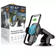 ALIGATOR Samodejno zapiralno držalo K2, brezžično 15W, univerzalno