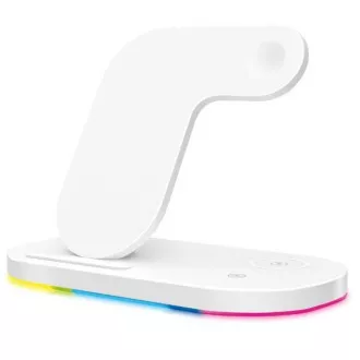 Aligator Smart Station A z brezžičnim polnjenjem 3v1, 15 W