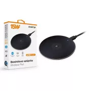 ALIGATOR brezžični polnilec Aligator Pad 15W črn