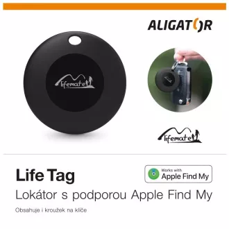 Aligator Življenjska značka Apple Najdi moje 3 kosi