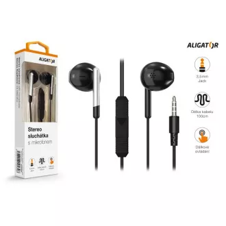 ALIGATOR AE008/Stereo/Jack/Wire/Black