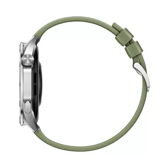 Huawei Watch GT 4/46mm/srebrna/legantni trak/zelena