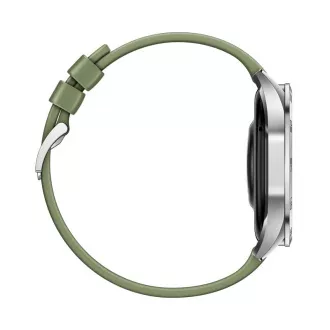 Huawei Watch GT 4/46mm/srebrna/legantni trak/zelena