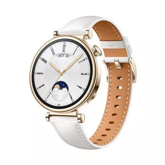 Huawei Watch GT 4/41mm/zlati/legantni trak/bela Huawei Watch GT 4/41mm/zlati/legantni trak/bela