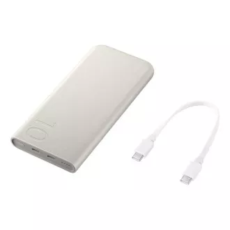 Samsung Powerbank 10.000 mAh s superhitrim polnjenjem 25W, bež