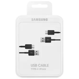 Samsung Kabel USB tipa C 2 kosa črn