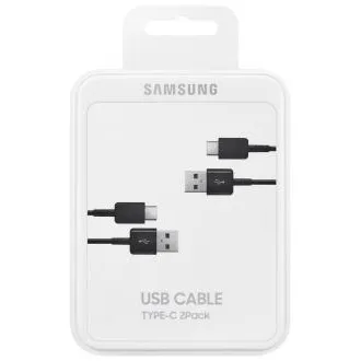 Samsung Kabel USB tipa C 2 kosa črn