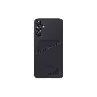 Samsung Zadnji ovitek z žepom za kartice za Samsung Galaxy A34 Black