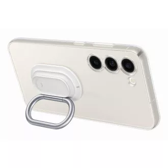 Samsung Prozoren ovitek s snemljivim držalom za dodatke za Samsung Galaxy S23 Transparent