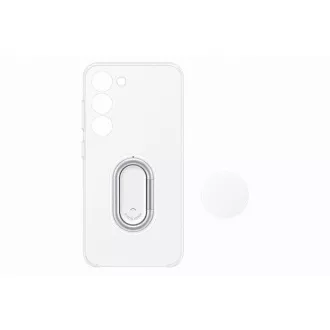 Samsung Prozoren ovitek s snemljivim držalom za dodatke za Samsung Galaxy S23  prozoren
