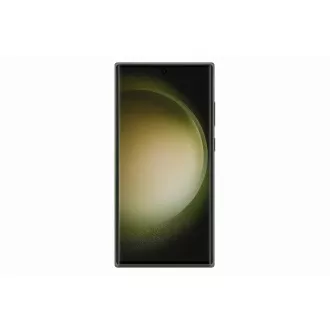 Samsung Usnjeni zadnji pokrov za Samsung Galaxy S23 Ultra Green