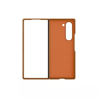 Samsung Zaščitni ovitek iz veganskega usnja za Fold 6 Brown Samsung Zaščitni ovitek iz veganskega usnja za Fold 6 Brown