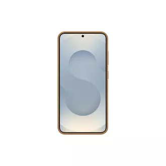 Samsung Zaščitni ovitek iz veganskega usnja za Galaxy S25 Brown
