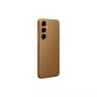 Samsung Zaščitni ovitek iz veganskega usnja za Galaxy S25  Brown