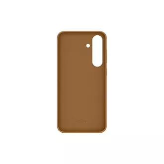 Samsung Zaščitni ovitek iz veganskega usnja za Galaxy S25  Brown