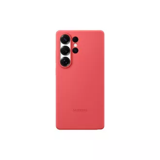 Samsung Silikonski zadnji pokrov za Galaxy S25 Ultra Red