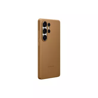 Samsung Zaščitni ovitek iz veganskega usnja za Galaxy S25 Ultra Brown