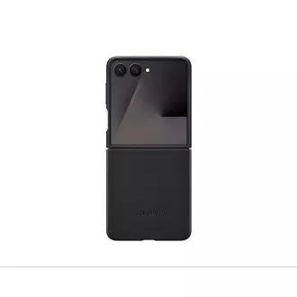 Samsung Zaščitni ovitek iz veganskega usnja Flip7 Black