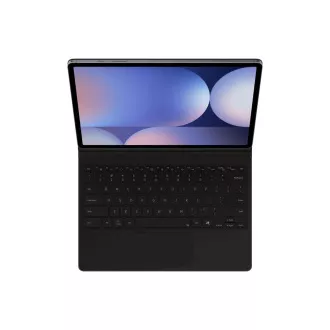 Samsungov zaščitni ovitek s tipkovnico in ploščico na dotik za Tab S10 /S9 /S9 FE  črn
