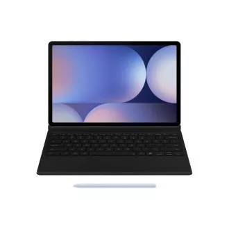 Samsungov zaščitni ovitek s tipkovnico in ploščico na dotik za Tab S10 /S9 /S9 FE  črn