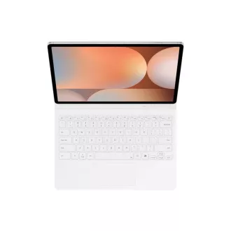 Samsungov zaščitni ovitek s tipkovnico in ploščico na dotik za Tab S10 /S9 /S9 FE  White