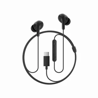 Slušalke Xiaomi Type-C M2413E1/USB-C/Wire/Black