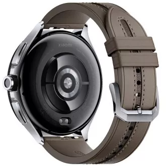 Xiaomi Watch 2 Pro/46mm/srebrna/legantni trak/rjava
