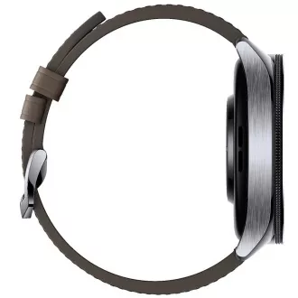 Xiaomi Watch 2 Pro/46mm/srebrna/legantni trak/rjava
