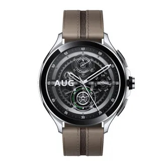 Xiaomi Watch 2 Pro 4G LTE/46mm/srebrna/legantni trak/rjava - Rabljeno
