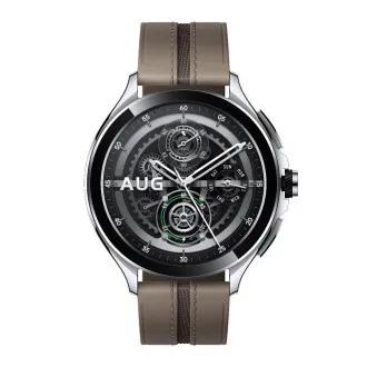 Xiaomi Watch 2 Pro 4G LTE/46mm/srebrna/legantni trak/rjava Xiaomi Watch 2 Pro 4G LTE/46mm/srebrna/legantni trak/rjava