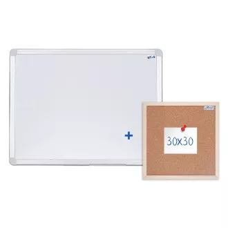 Magnetna tabla AVELI 60x45 cm, aluminijast okvir plutovinasta tabla 30x30 cm Magnetna tabla AVELI 60x45 cm, aluminijast okvir plutovinasta tabla 30x30 cm