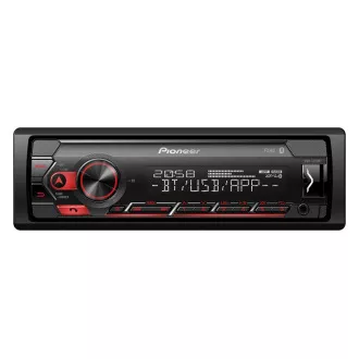 Avtoradio Pioneer MVH-S320BT z USB in Bluetooth rdeča