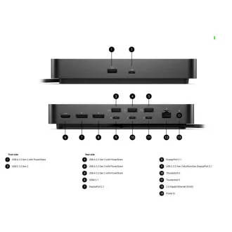 Dellova priklopna postaja SD25TB5 300W napajanje USB-C